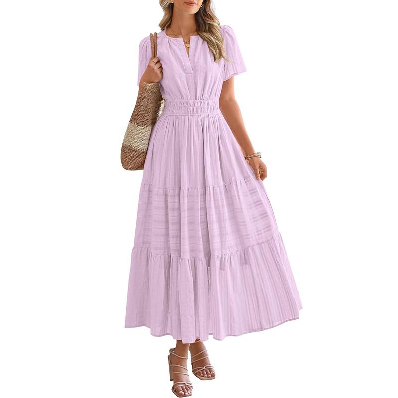 Amara Casual Maxi Dress Lightweight Boho Dress