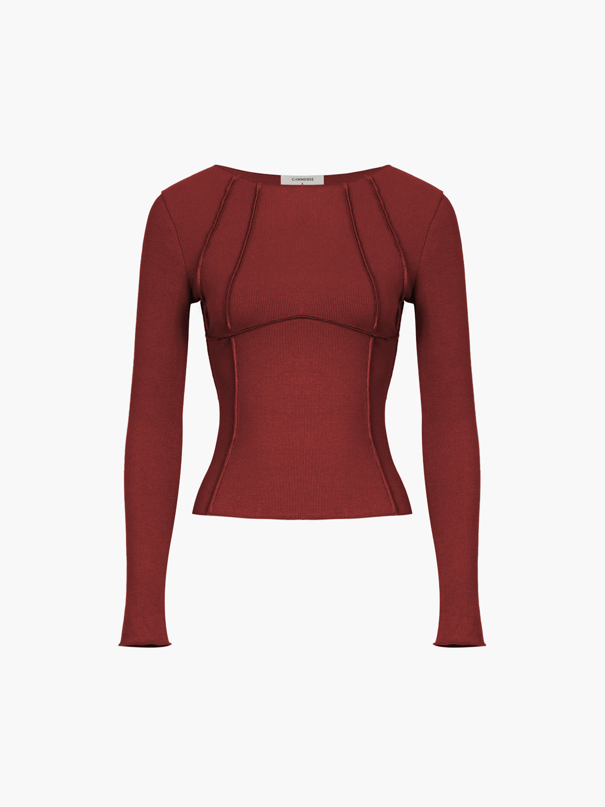 Sculpted Seam Detail Top