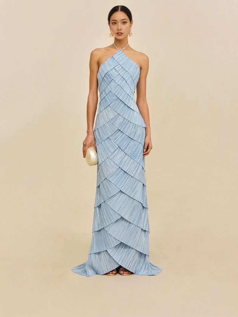 Amara Coastal Light Blue Dress