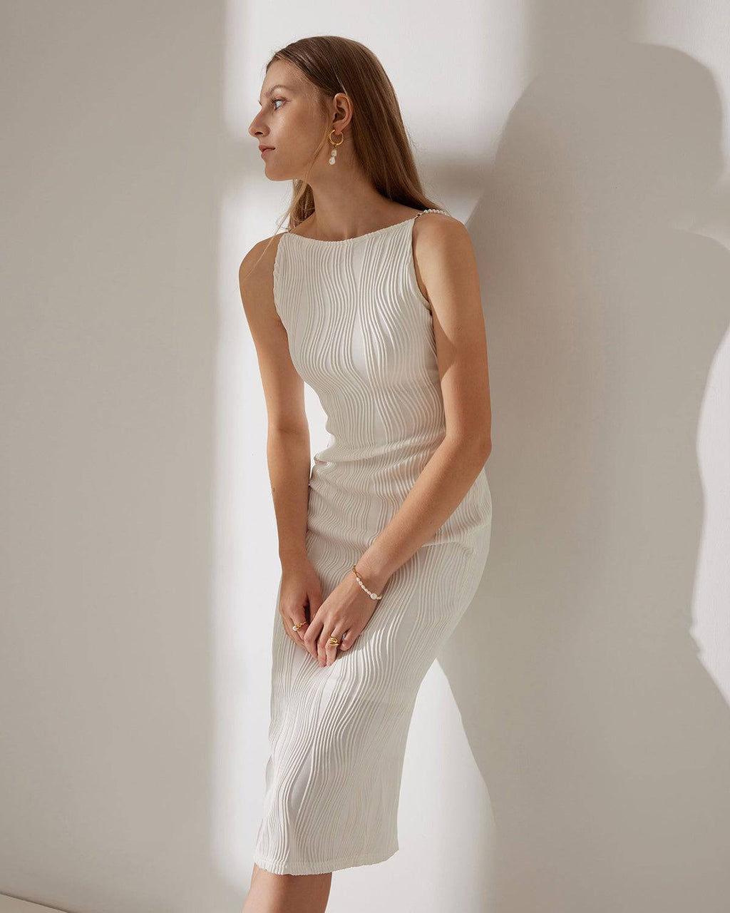 Milena Textured Dress