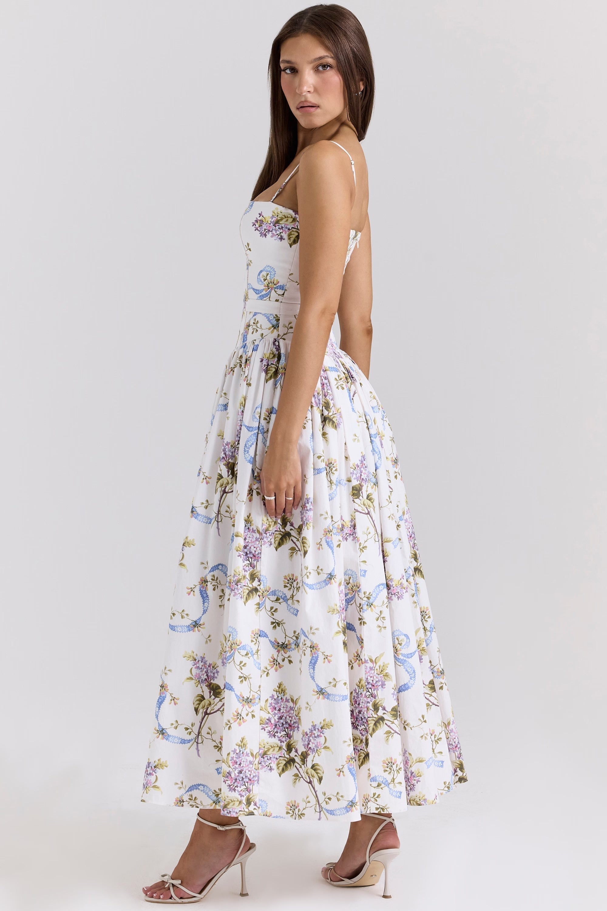 Ysabella Draped Maxi Dress